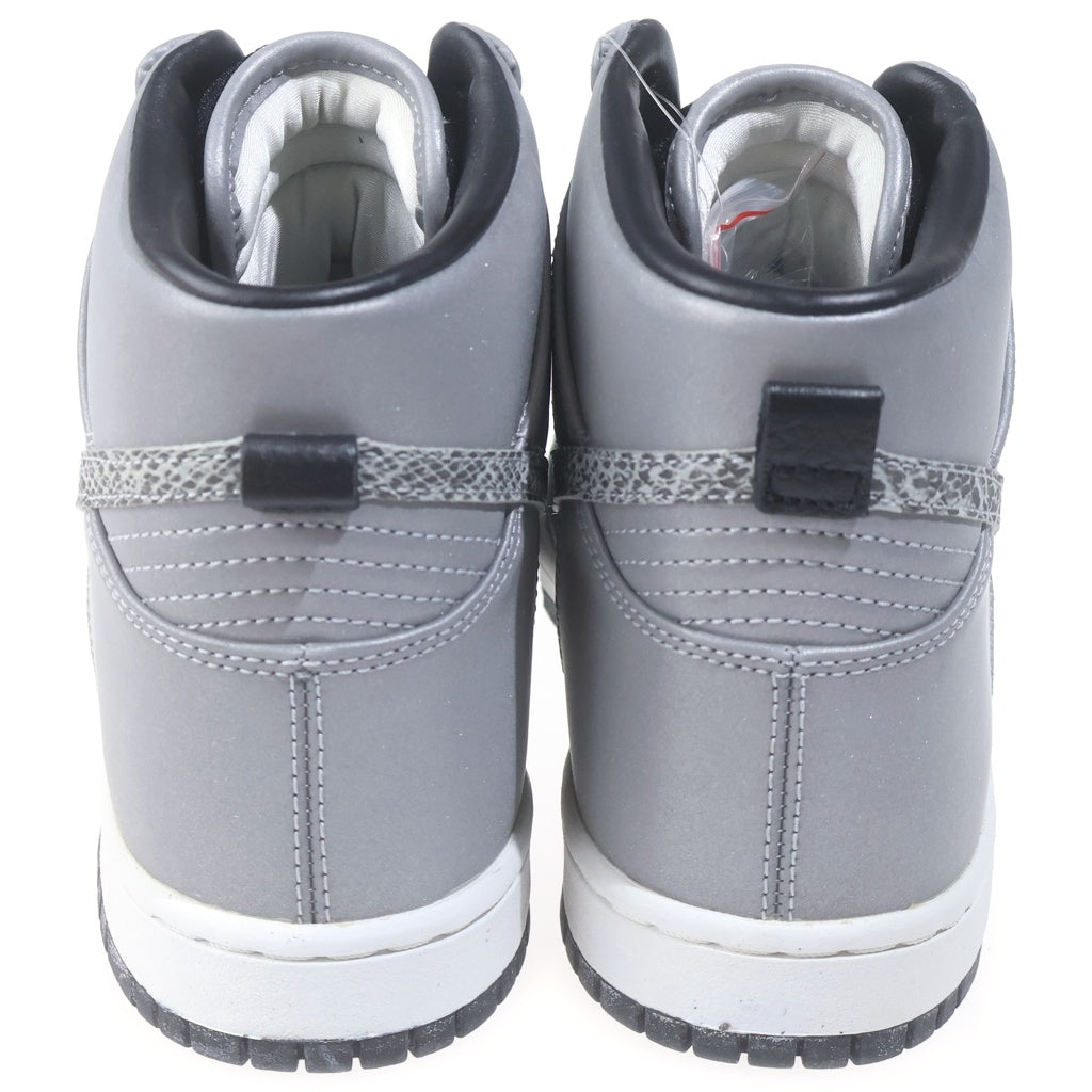 NIKE(ナイキ) DUNK PREMIUM HIGH SP BLACK-REFLECT SILVER SNAKE ダンク ハイ プレミアム スペシャル 黒銀リフレクタースネーク ハイカットスニーカー 624512-100