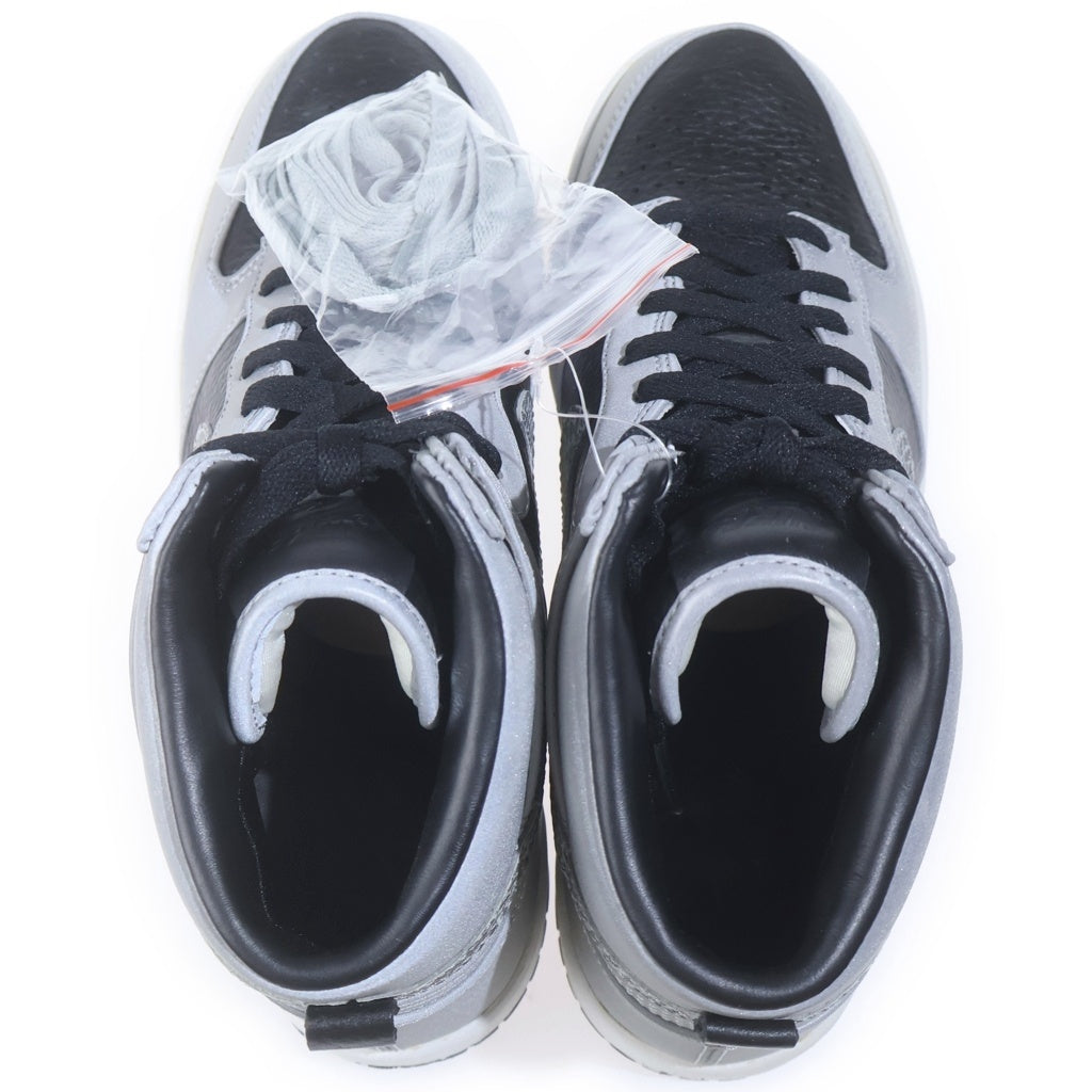 NIKE(ナイキ) DUNK PREMIUM HIGH SP BLACK-REFLECT SILVER SNAKE ダンク ハイ プレミアム スペシャル 黒銀リフレクタースネーク ハイカットスニーカー 624512-100
