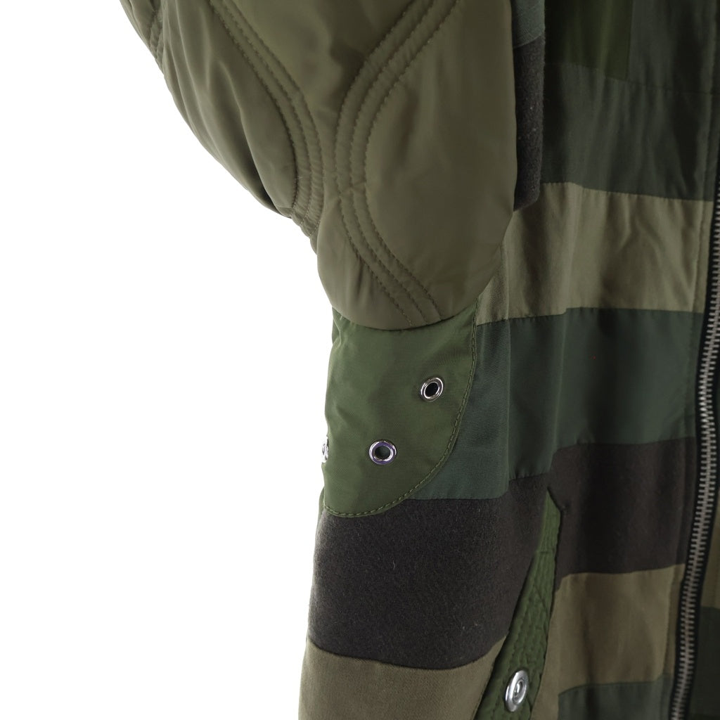 DIESEL(ディーゼル) 21SS J-UPPER-0ECAM ジップアップ ボンバージャケット カーキ A01628