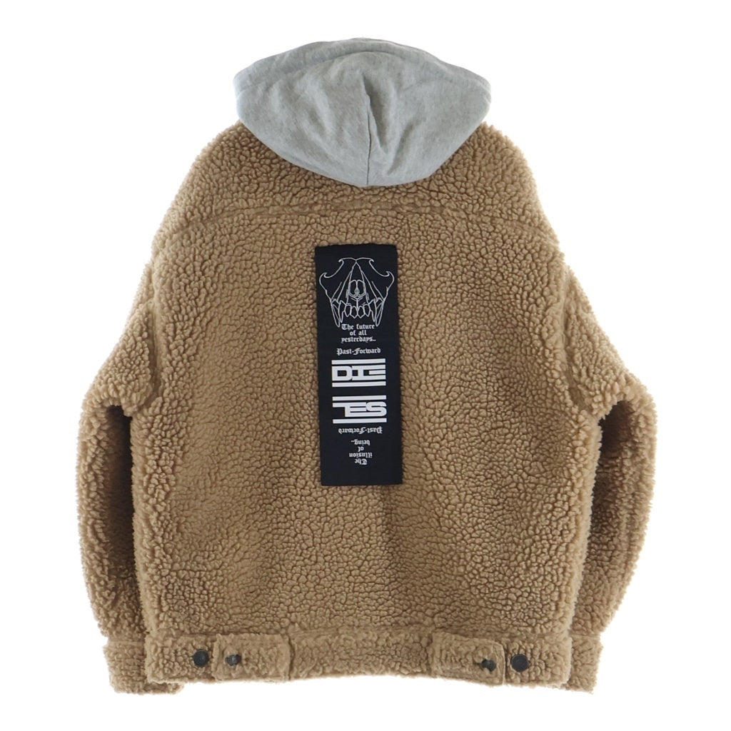 DIESEL(ディーゼル) W-GARY-0KAYY 刺繍ロゴ フード付き フリース