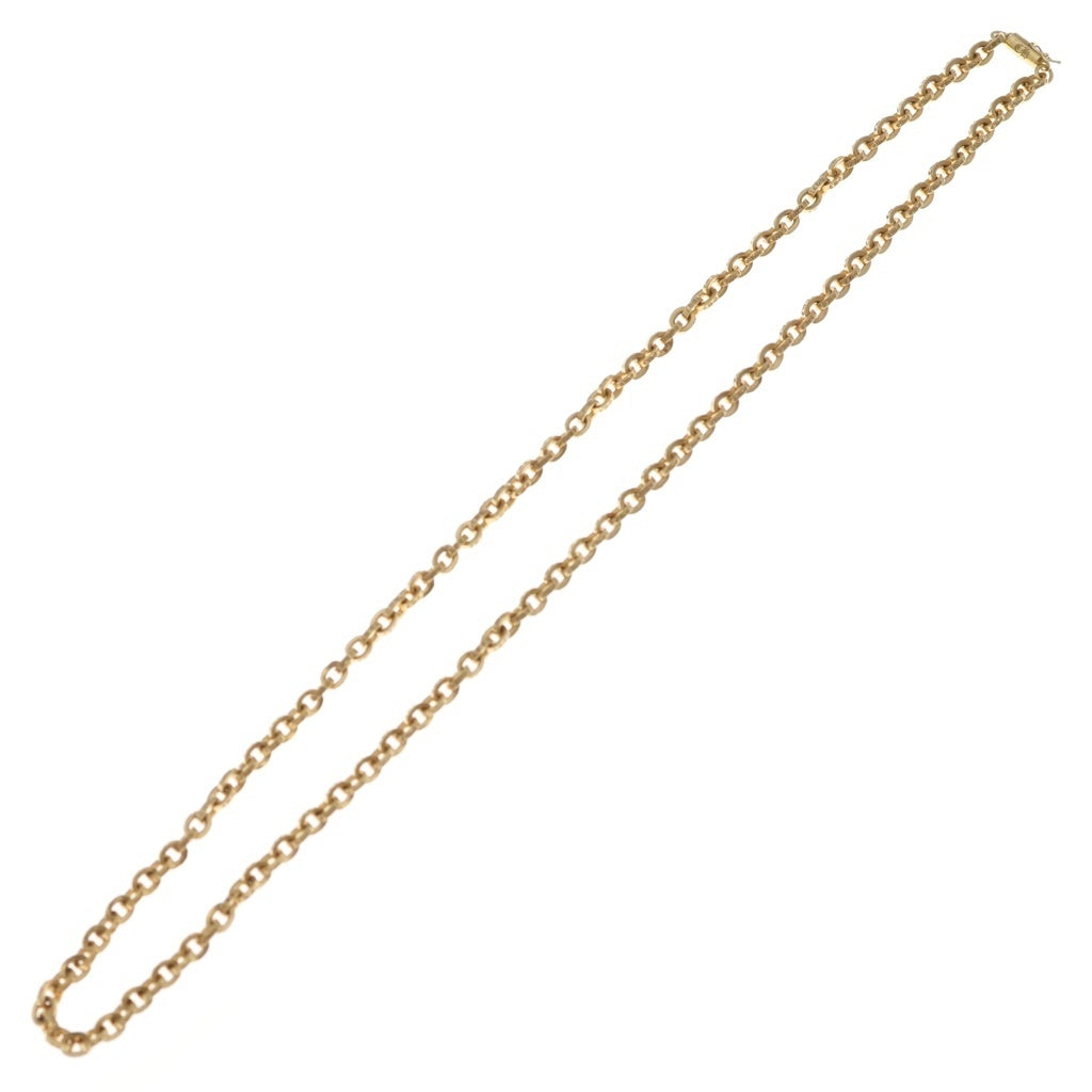 CHROME HEARTS(クロムハーツ) 22K PAPERCHAIN 24 ペーパーチェーンネックレス 24inch ゴールド