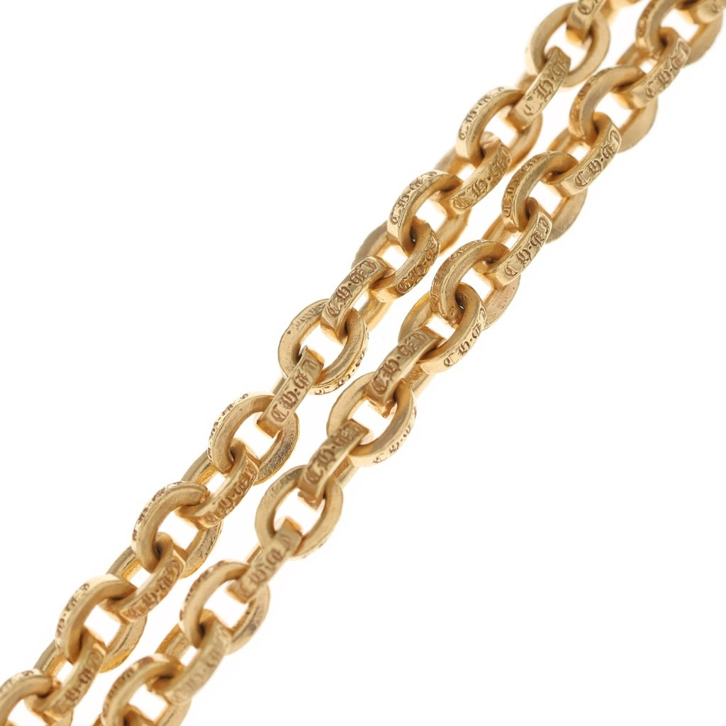 CHROME HEARTS(クロムハーツ) 22K PAPERCHAIN 24 ペーパーチェーンネックレス 24inch ゴールド