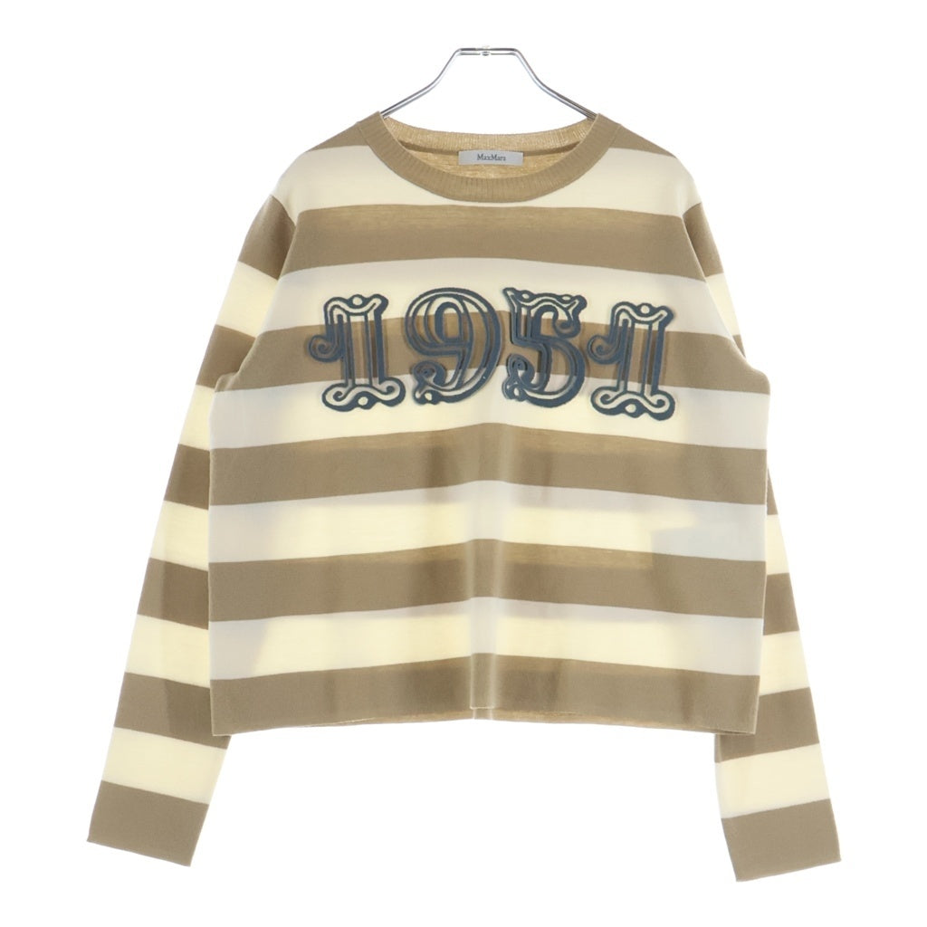 Max Mara(マックスマーラ) 26SS ヴィテルボ ピュア ウール クルーネック 長袖ニット レディース 2521366091