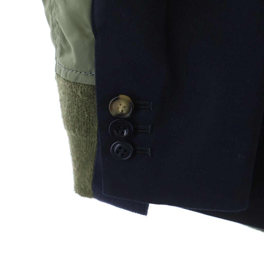Sacai(サカイ) 21SS SUITING MA-1 ドッキング スーチング ブレザー