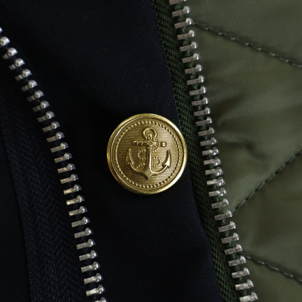 Sacai(サカイ) 21SS SUITING MA-1 ドッキング スーチング ブレザー テーラードジャケット ブルゾン 21-02456M