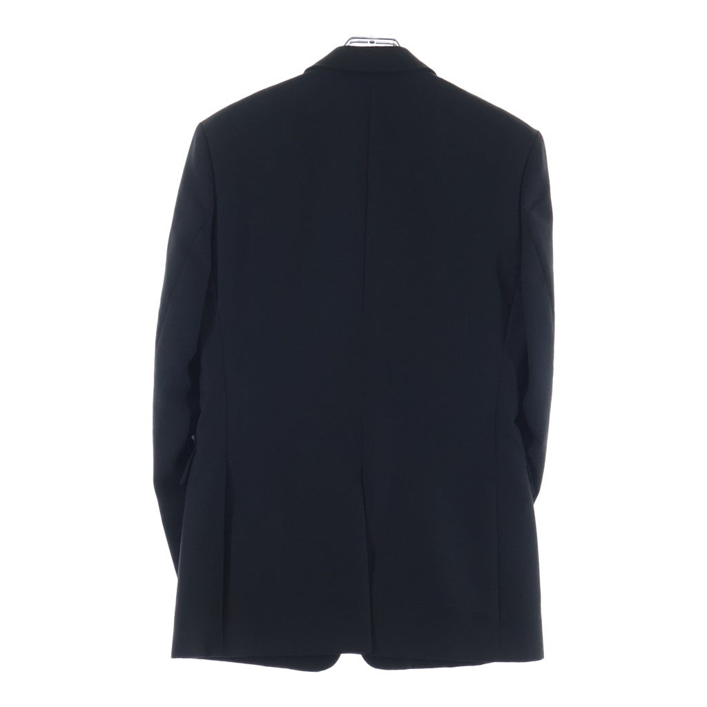 Dior HOMME(ディオールオム) 18AW ウール モヘア アトリエ テープロゴ テーラードジャケット ブラック 833C236X4286 833C236X4286