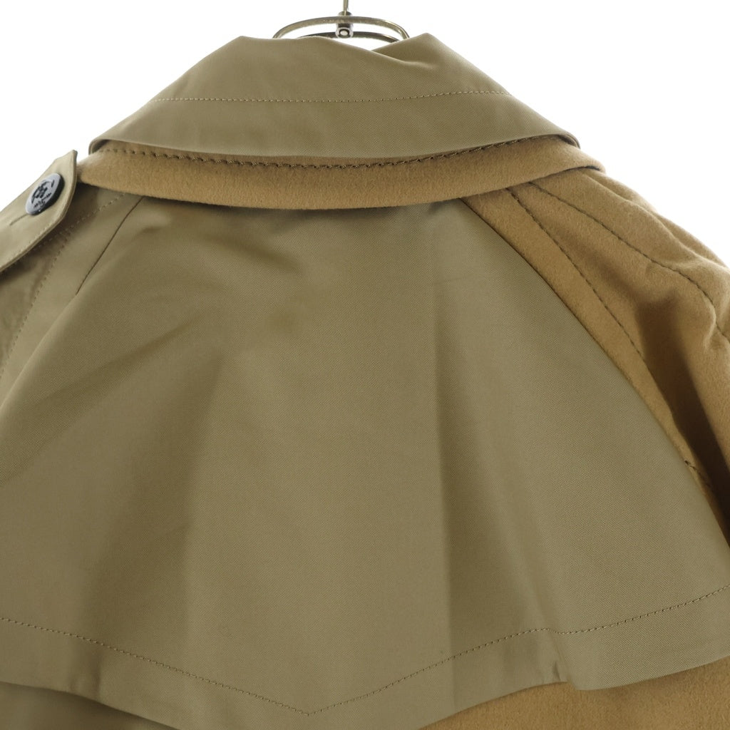 Sacai(サカイ) 20AW トレンチ ドッキング ロングコート ベージュ 20-05125