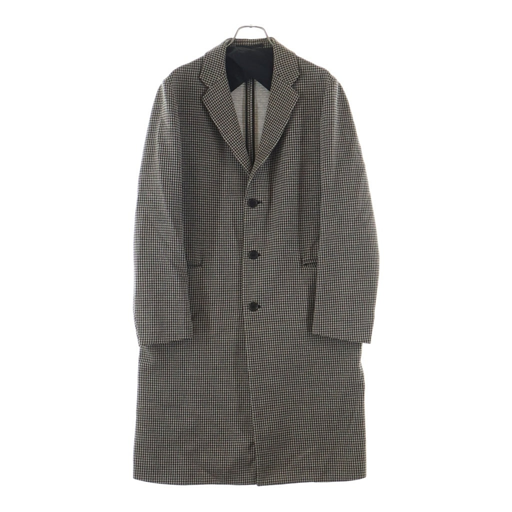 MARNI(マルニ) COMESSA コメッサ ガンクラブチェック ロングコート ブラウン 0000186051