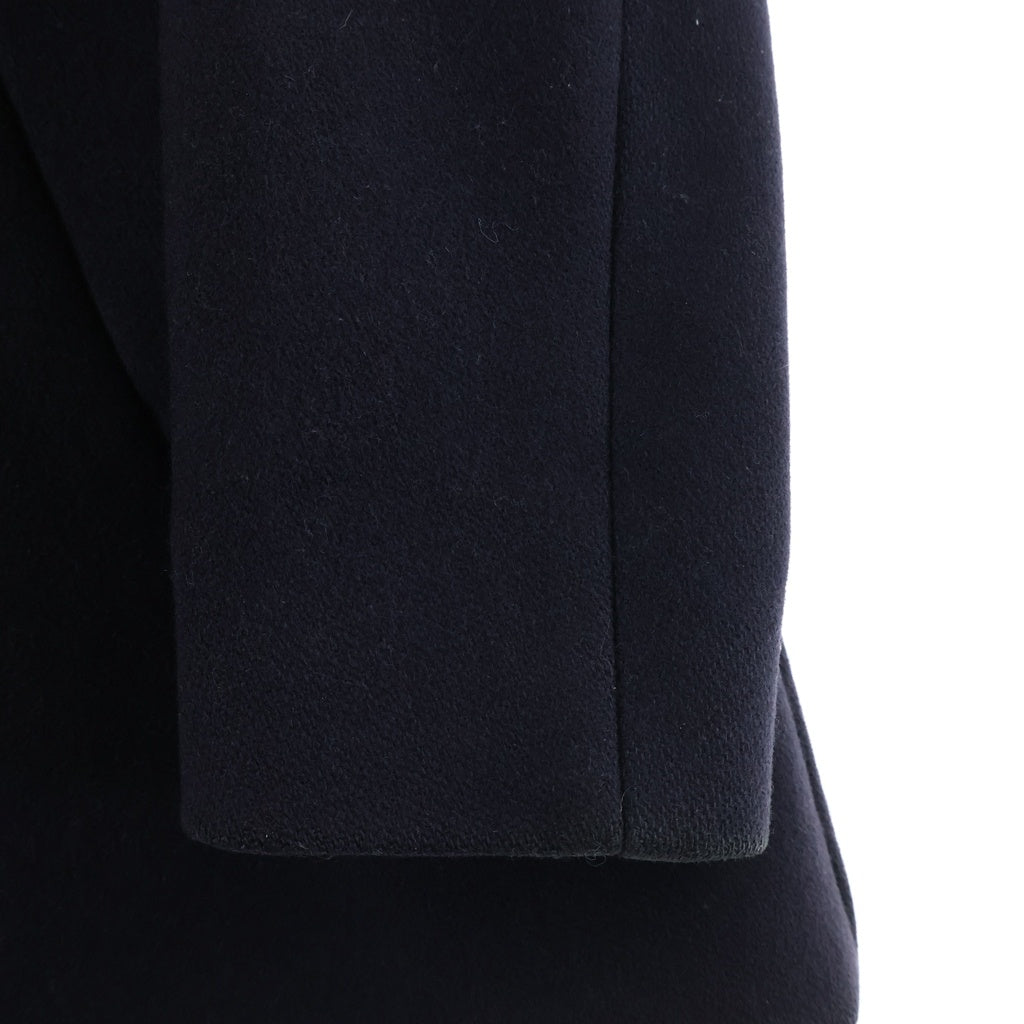 GIVENCHY(ジバンシィ) リカルドティッシ レザー切り替え ピーコート ネイビー 141290-2911 141290-2911