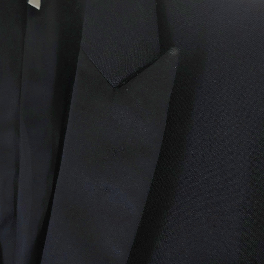 Dior HOMME(ディオールオム) 08AW サテンラペル スモーキングジャケット ブラック 8E4121810598