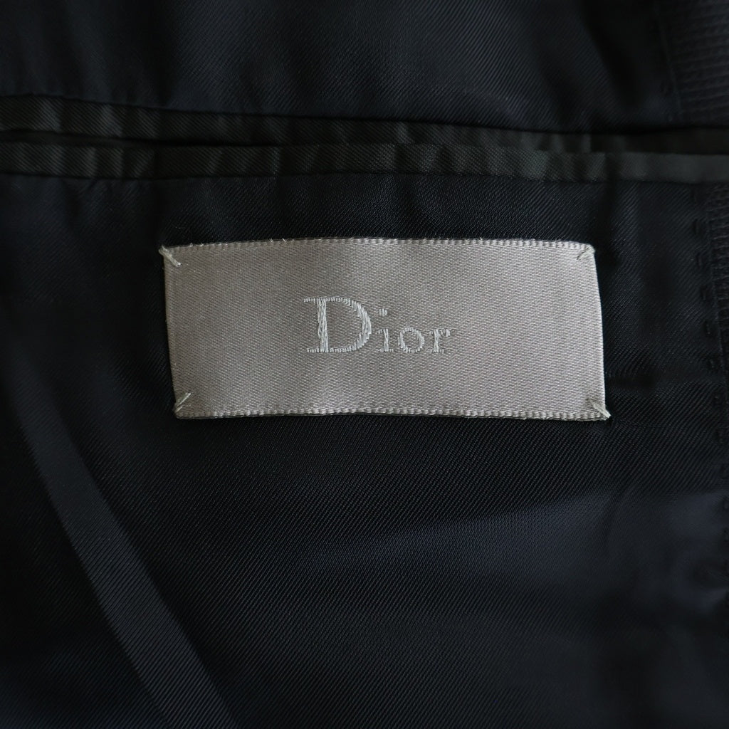 Dior HOMME(ディオールオム) 19SS フロント ベルテッド テーラード ジャケット ブラック 9H3123331133