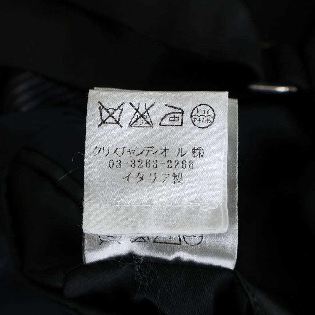 Dior HOMME(ディオールオム) 19SS フロント ベルテッド テーラード ジャケット ブラック 9H3123331133