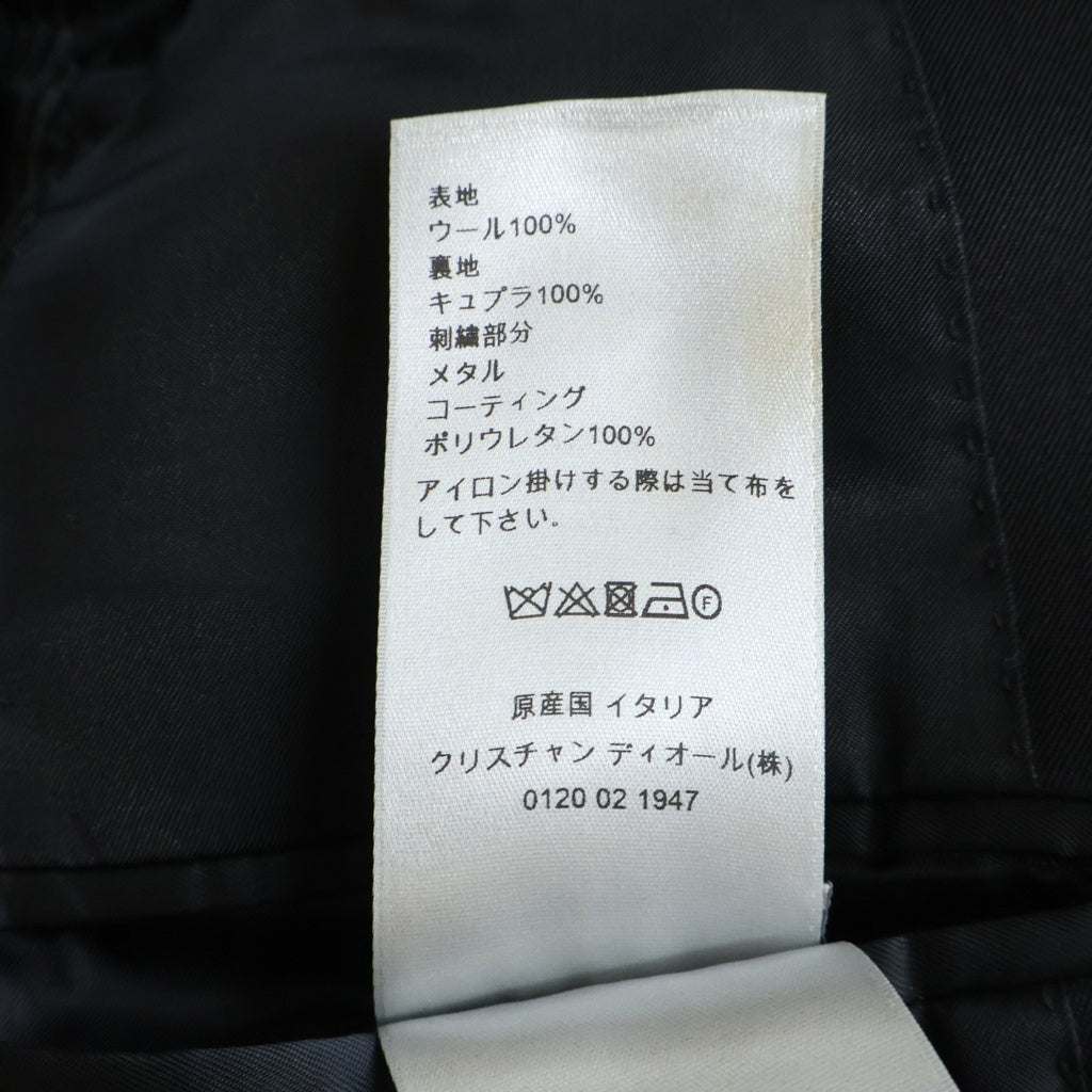 Dior HOMME(ディオールオム) 17AW ステープラー 装飾テーラードジャケット 633C294W4372