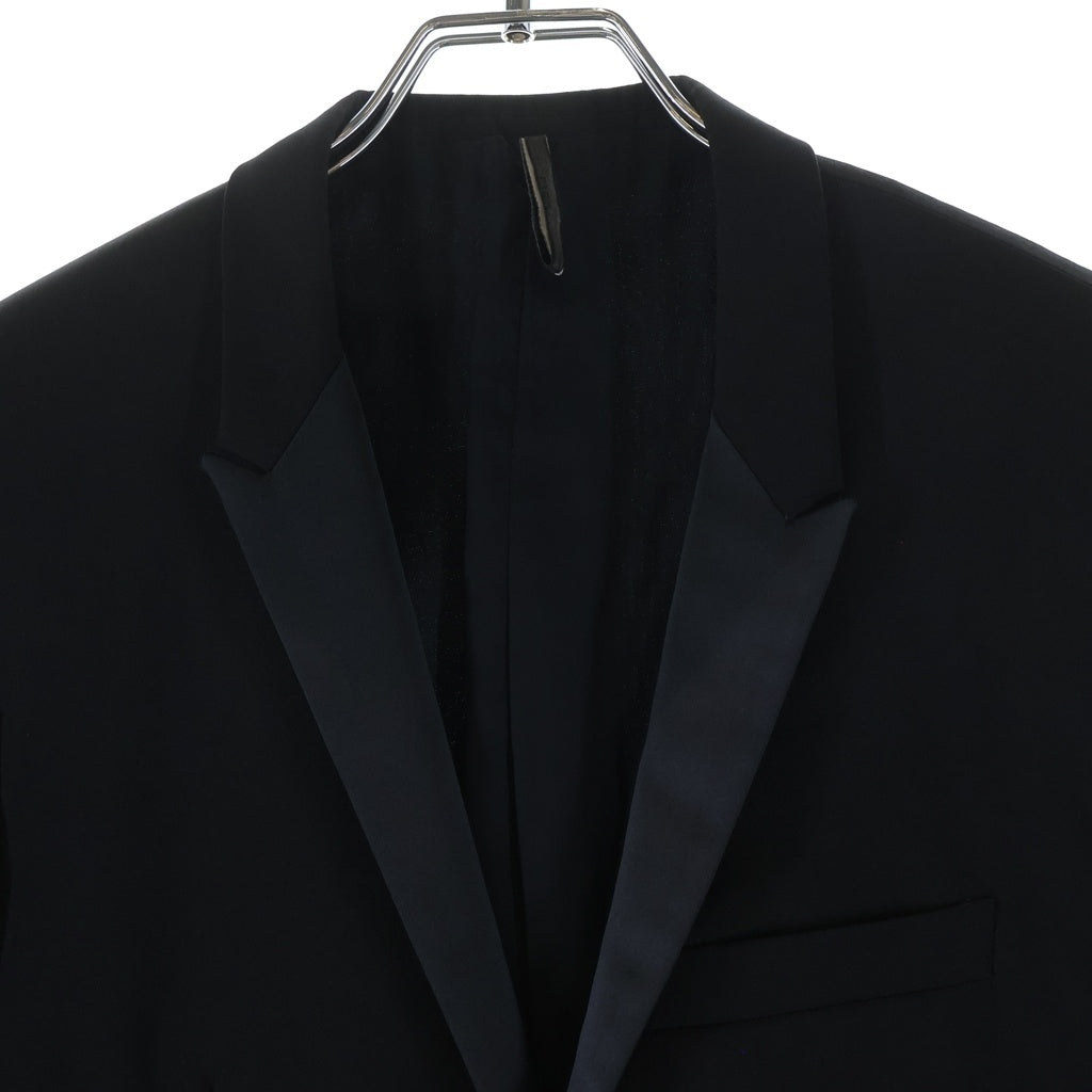 Dior HOMME(ディオールオム) 09SS 1B シングル テーラードジャケット スモーキングジャケット ブラック 9E3122960559