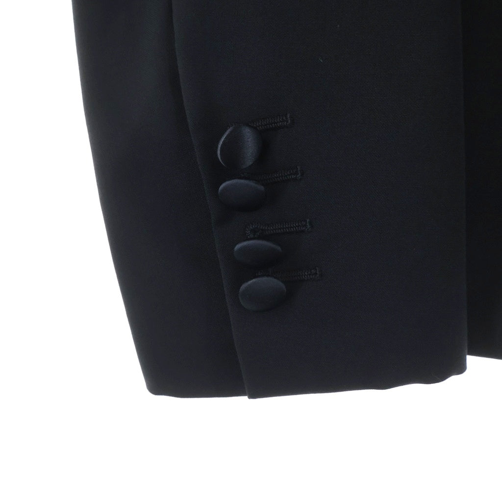Dior HOMME(ディオールオム) 09SS 1B シングル テーラードジャケット スモーキングジャケット ブラック 9E3122960559