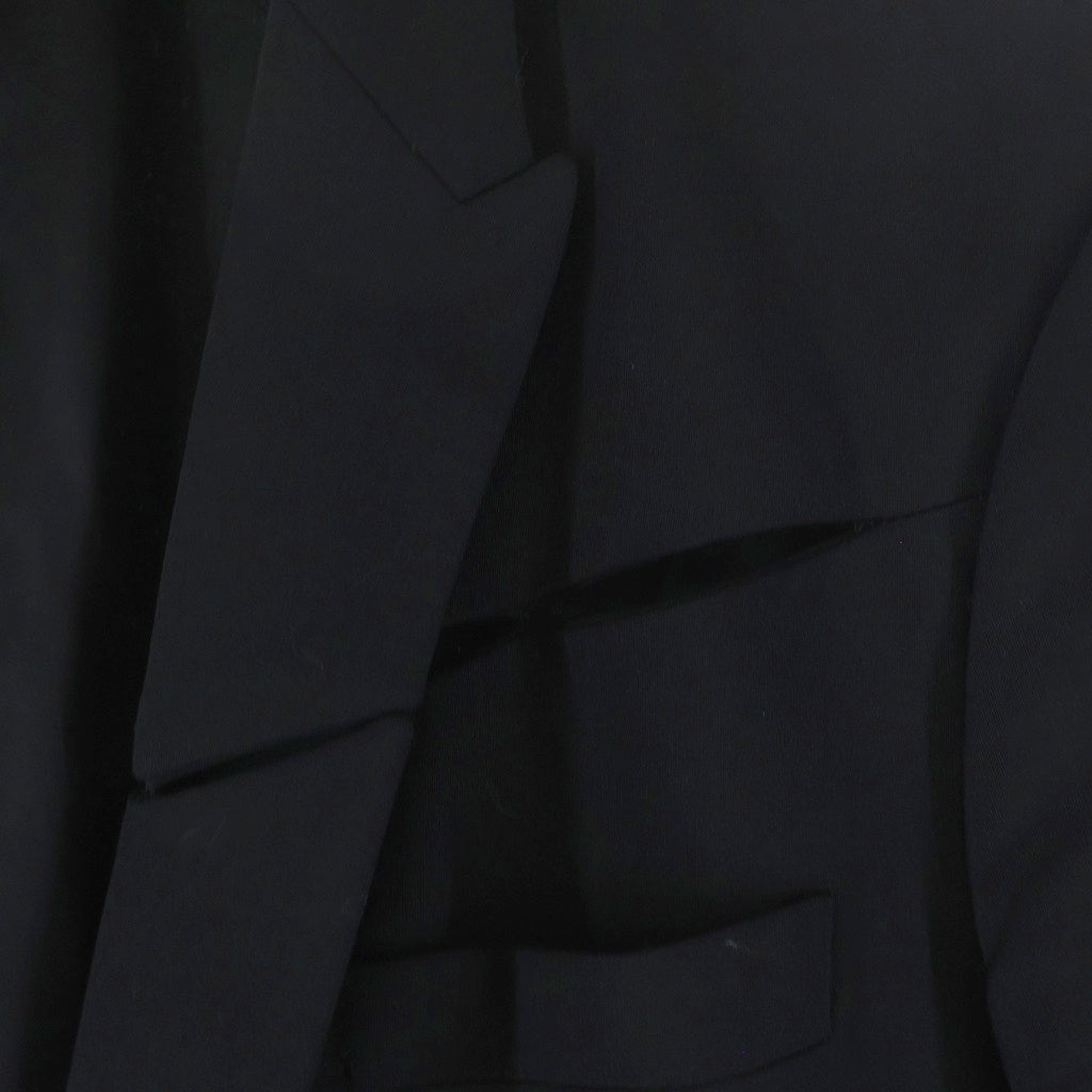Dior HOMME(ディオールオム) 09SS スラッシュラペルテーラードジャケット ブラック 9E3122751021