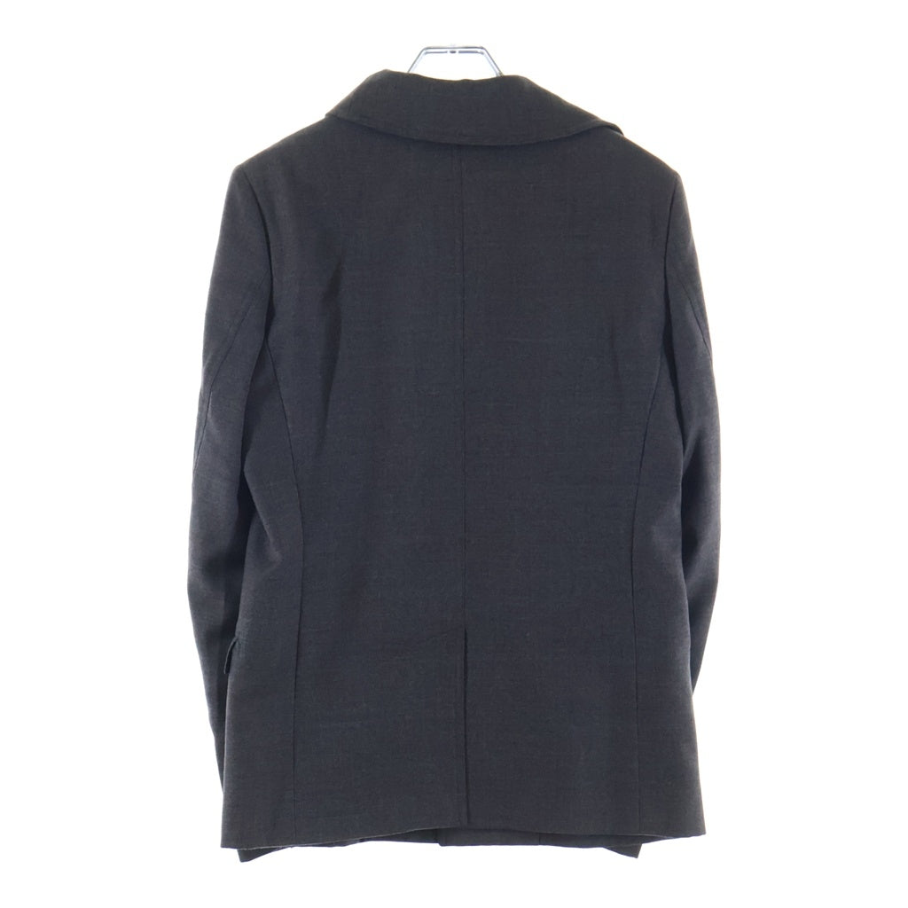 Dior HOMME(ディオールオム) 09SS アシンメトリーデザイン ジャケット グレー 9H3123341170 9H3123341170