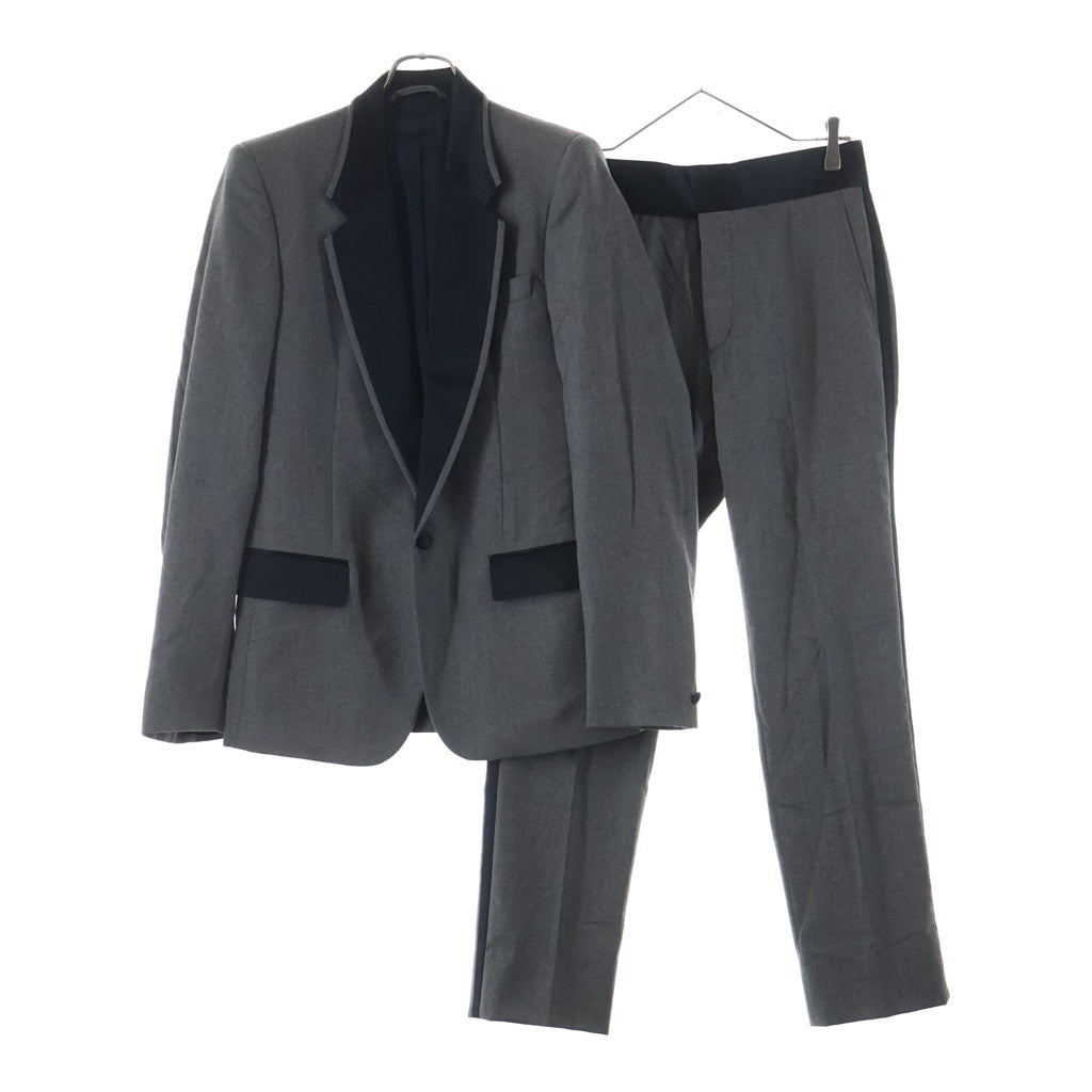 Maison Margiela(メゾンマルジェラ) ここのえ テーラード ジャケット スラックスパンツ タキシード セットアップ グレー 28 FT009