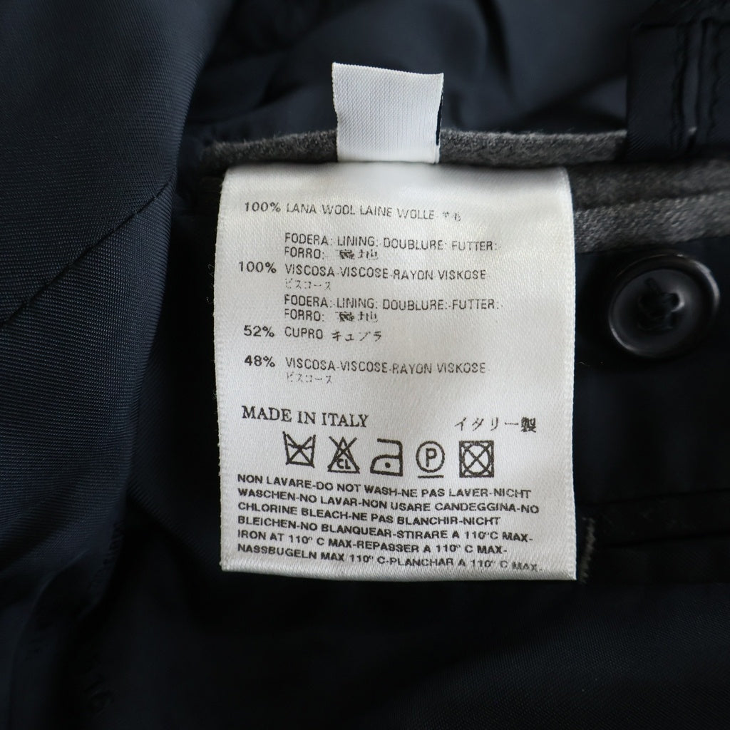 Maison Margiela(メゾンマルジェラ) ここのえ テーラード ジャケット スラックスパンツ タキシード セットアップ グレー 28 FT009