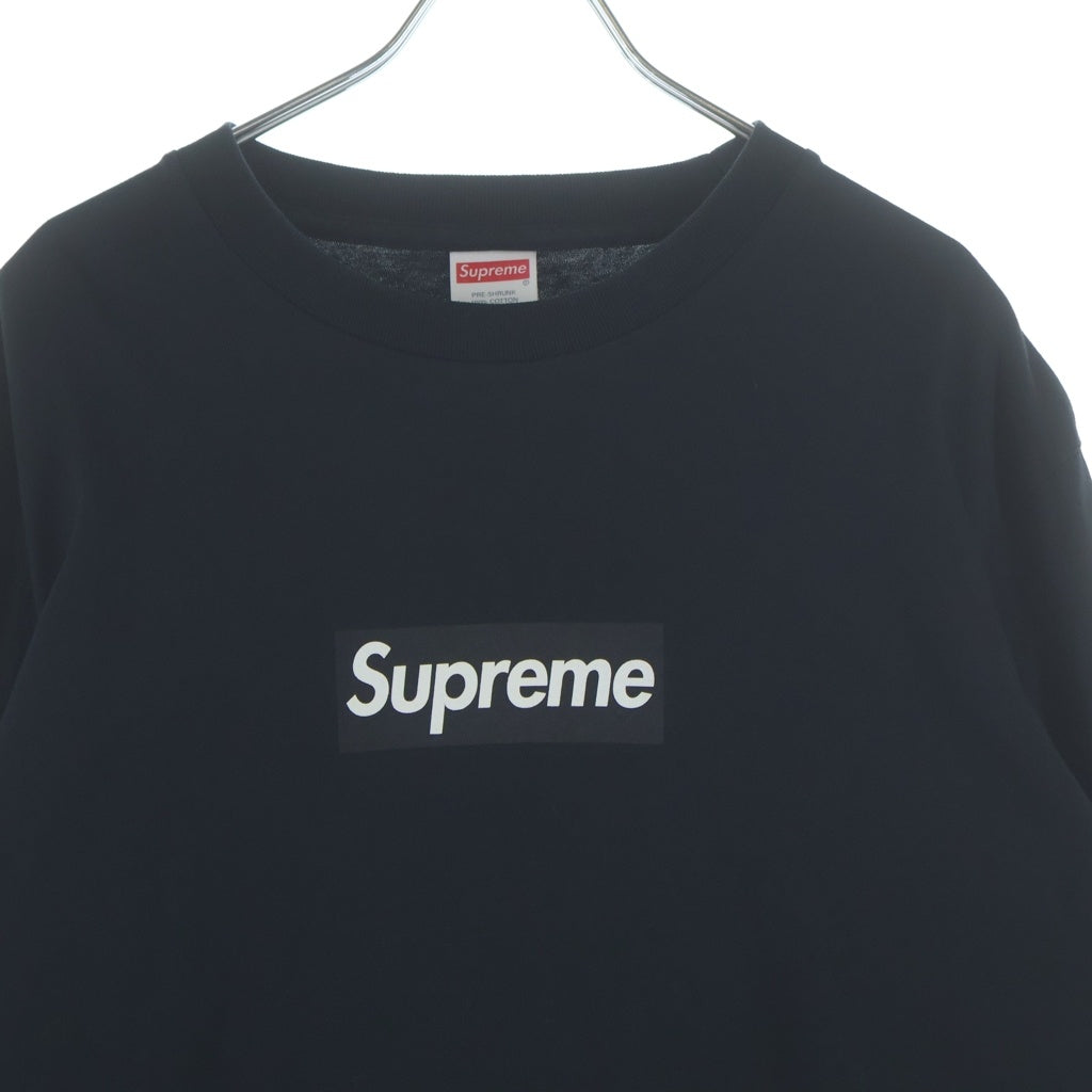 SUPREME(シュプリーム) 20AW Box Logo L/S Tee ボックスロゴ クルーネック 長袖 Tシャツ カットソー ブラック