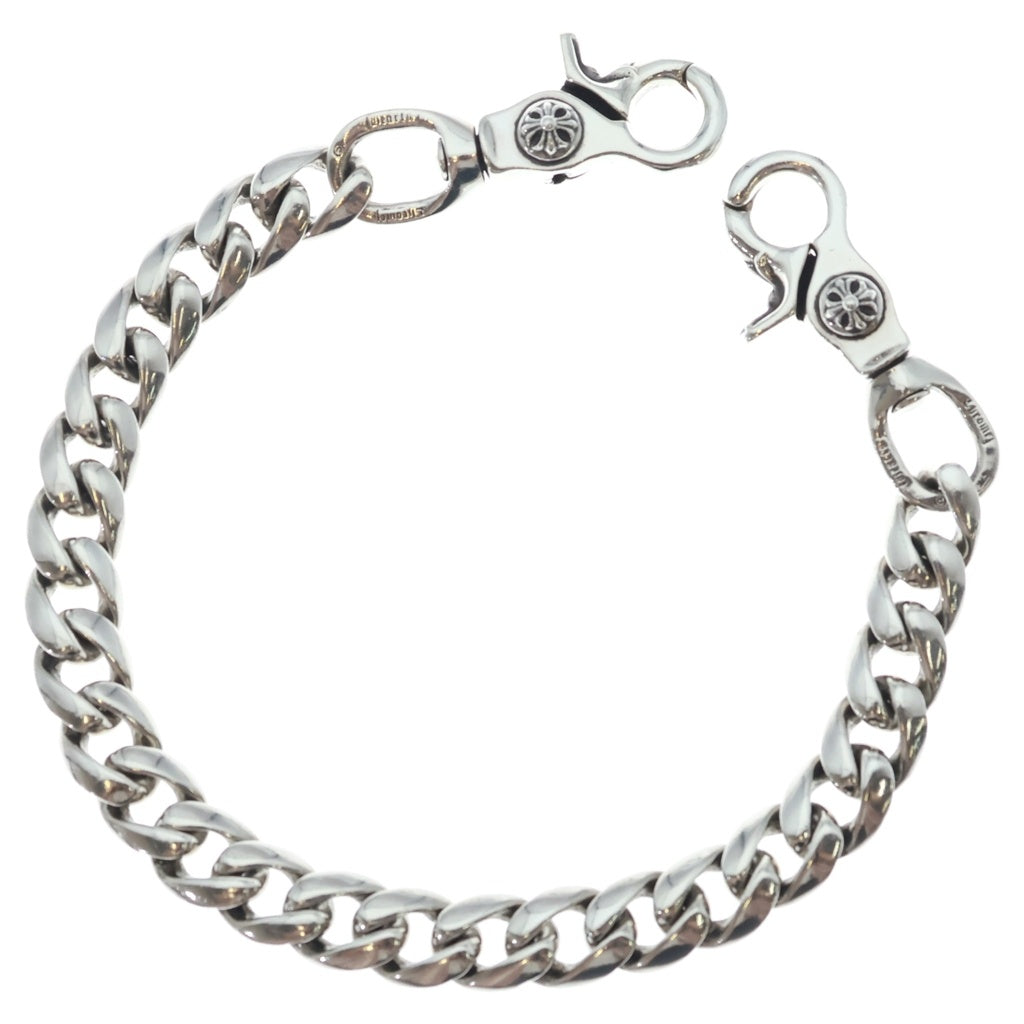 CHROME HEARTS(クロムハーツ) CLASSIC SHORT-T/ 2クリップショートクラシック ウォレットチェーン シルバー BCA068