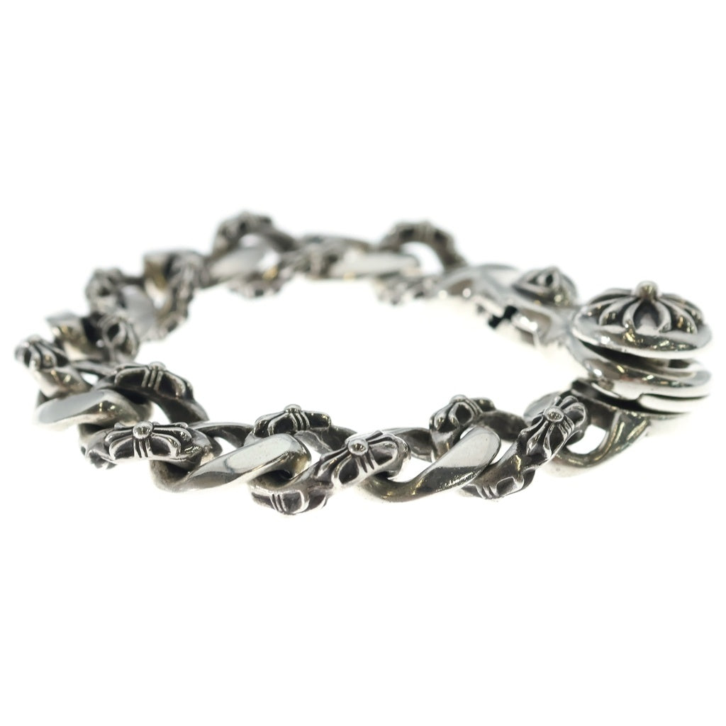 CHROME HEARTS(クロムハーツ) FNCY CHN LNK ファンシーリンククリップブレスレット 13リンク シルバー BCA145
