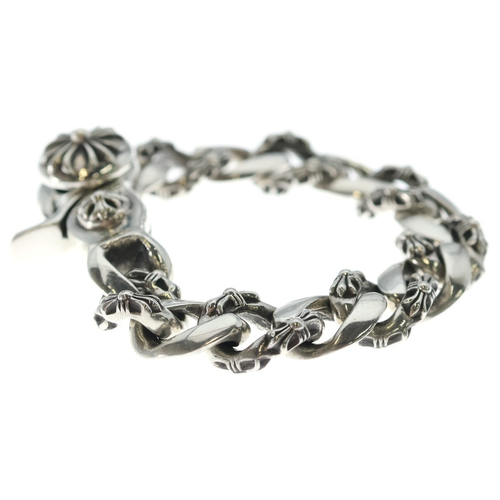 CHROME HEARTS(クロムハーツ) FNCY CHN LNK ファンシーリンククリップブレスレット 13リンク シルバー BCA145