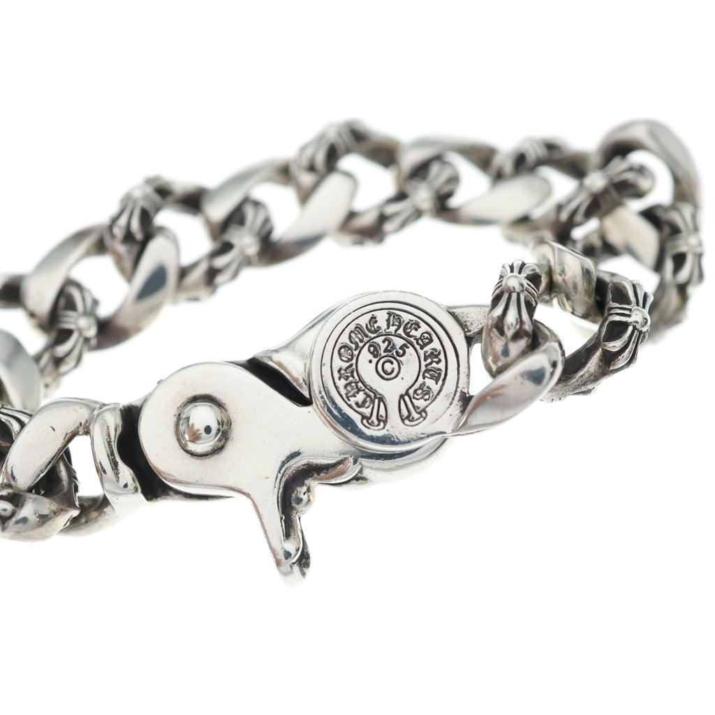 CHROME HEARTS(クロムハーツ) FNCY CHN LNK ファンシーリンククリップブレスレット 13リンク シルバー BCA145