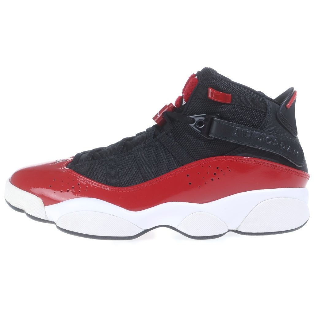 NIKE(ナイキ) AIR JORDAN 6 RINGS エアジョーダン6 リングス ハイカットスニーカー ブラック/レッド US9/27cm 322992-060 322992-060