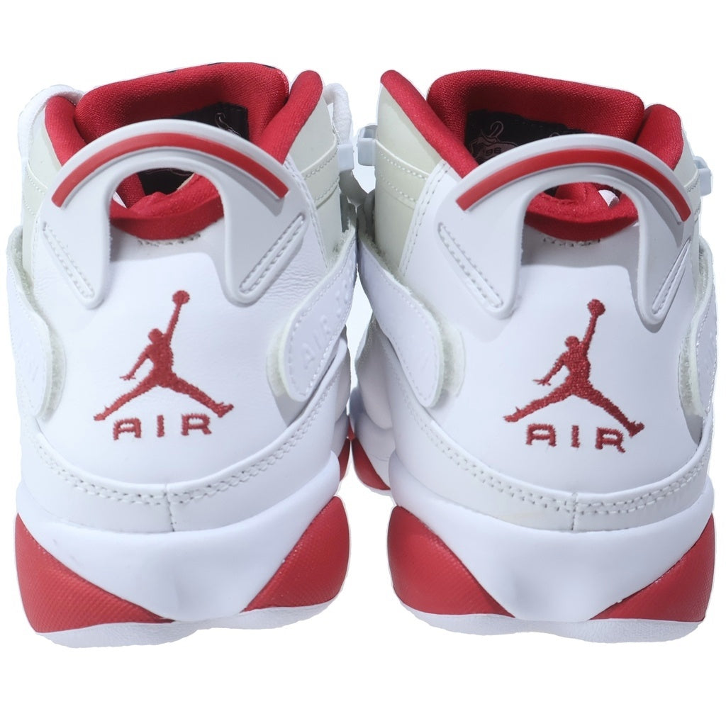 NIKE(ナイキ) AIR JORDAN 6 RINGS エアジョーダン6 リングス ハレ ハイカットスニーカー レッド/ホワイト US8.5/26.5cm DD5077-105