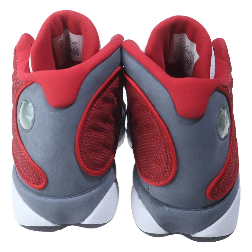 NIKE(ナイキ) AIR JORDAN 13 RETRO エアジョーダン13 レッドフリント ハイカットスニーカー グレー/レッド US9/27cm DJ5982-600