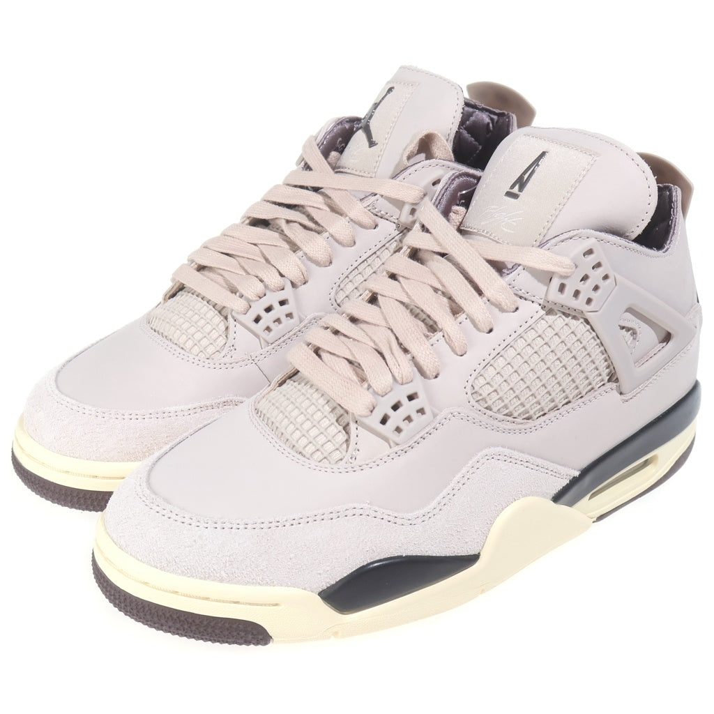 NIKE(ナイキ) ×A MA MANIERE WMNS AIR JORDAN 4 アママニエール エアジョーダン ハイカットスニーカー ベージュ US10.5/27.5cm FZ4810-200