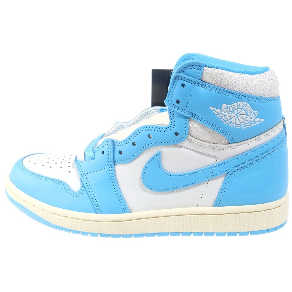 NIKE(ナイキ) AIR JORDAN 1 RETRO HIGH OG UNC REIMAGINED エアジョーダン1 レトロ リイマジンド ハイカットスニーカー ブルー/ホワイト US9/27cm DZ5485-402