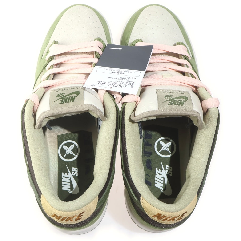 NIKE SB(ナイキエスビー) ×YUTO HORIGOME DUNK LOW PRO 堀米 雄斗 抹茶 ダンク ローカットスニーカー グリーン US9/27cm HF8022-300