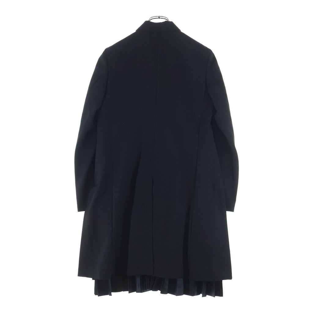COMME des GARCONS COMME des GARCONS(コムデギャルソンコムデギャルソン) プリーツ レイヤード コート ブラック レディース RR-J007