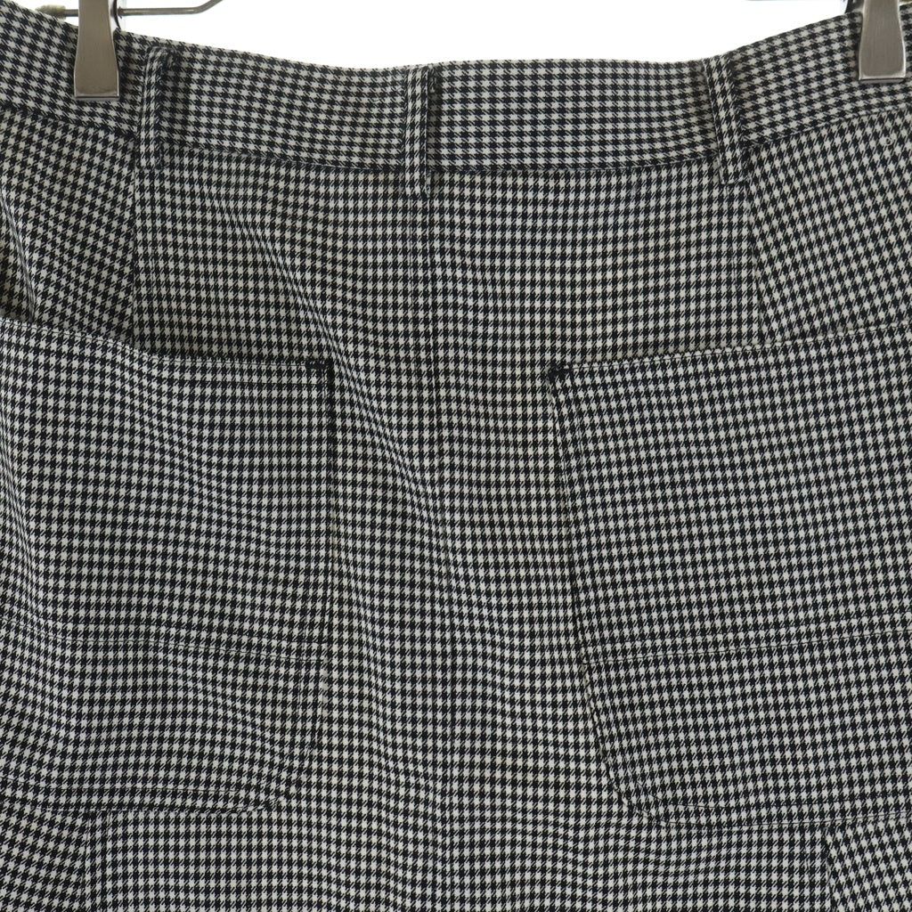 COMME des GARCONS(コムデギャルソン) 23SS チェック柄 サルエルパンツ ブラック/ホワイト RJ-P007