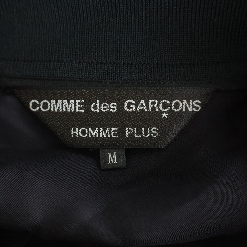 COMME des GARCONS HOMME PLUS(コムデギャルソンオムプリュス) 20SS バックプリント キュプラサテン スタッフコート ブラック PE-J087