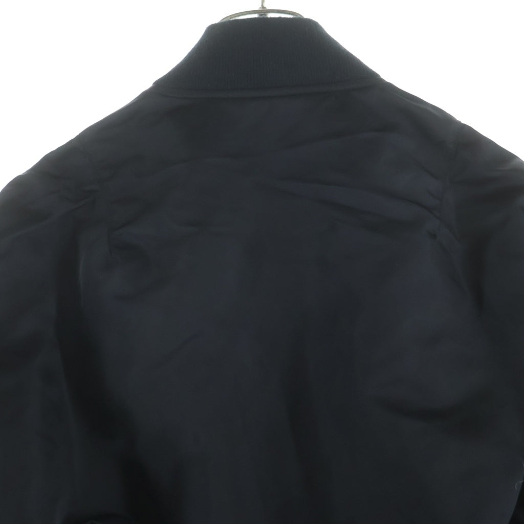 Sacai(サカイ) 20AW MA-1 NYRON TWILL COAT ナイロン ツィル コート ジップアップ ジャケット ブラック 20-05136 レディース