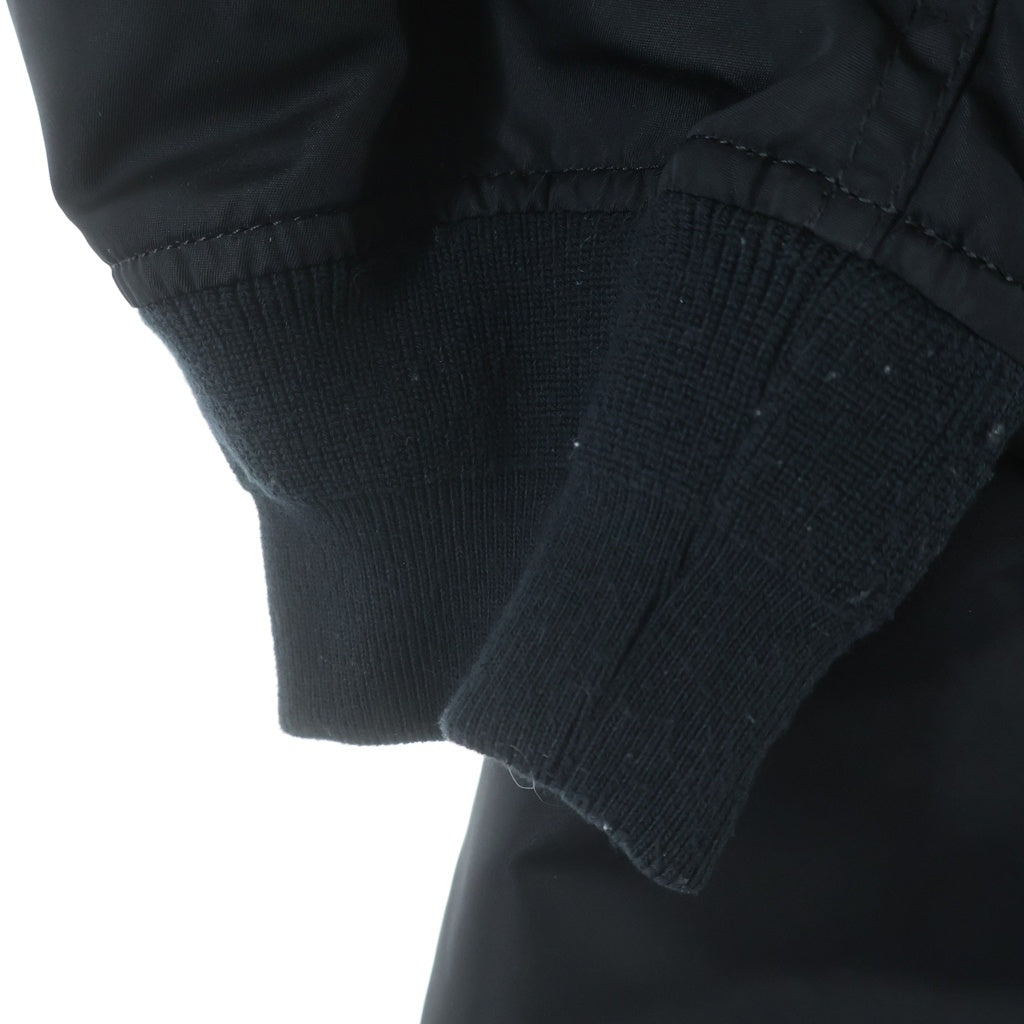 Sacai(サカイ) 20AW MA-1 NYRON TWILL COAT ナイロン ツィル コート ジップアップ ジャケット ブラック 20-05136 レディース