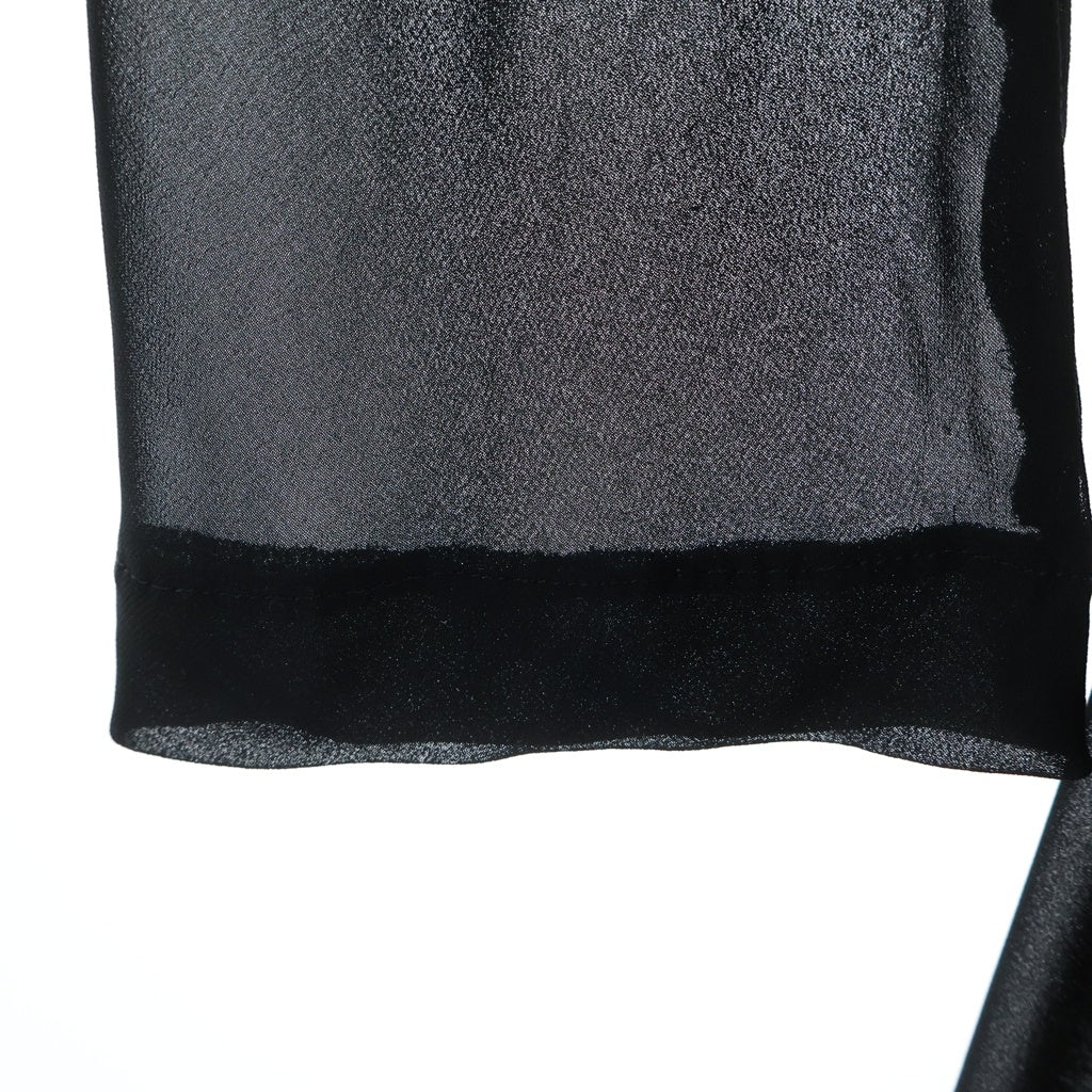 COMME des GARCONS COMME des GARCONS(コムデギャルソンコムデギャルソン) シースルー 長袖 ワンピース ブラック レディース RD-J023