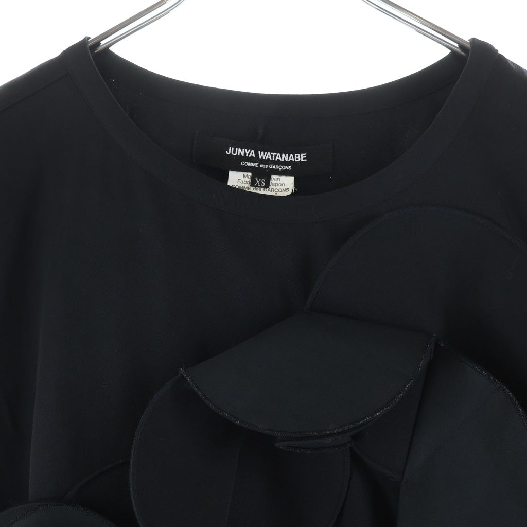 JUNYA WATANABE COMME des GARCONS(ジュンヤワタナベ コムデギャルソン) 変形 アシンメトリー ワンピース ブラック レディース JR-O037