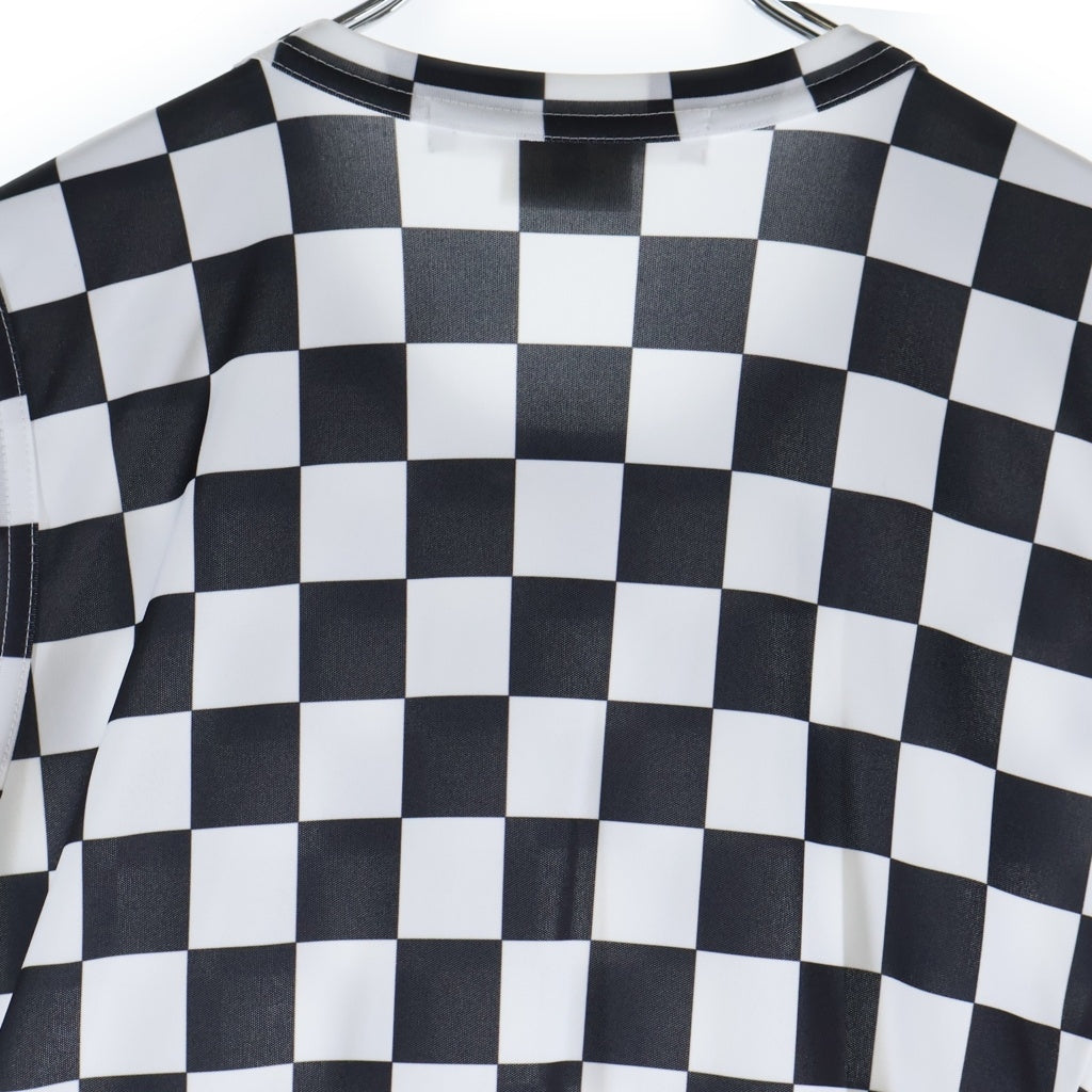 COMME des GARCONS COMME des GARCONS(コムデギャルソンコムデギャルソン) チェッカーフラッグ ワンピース ブラック/ホワイト レディース RM-T021