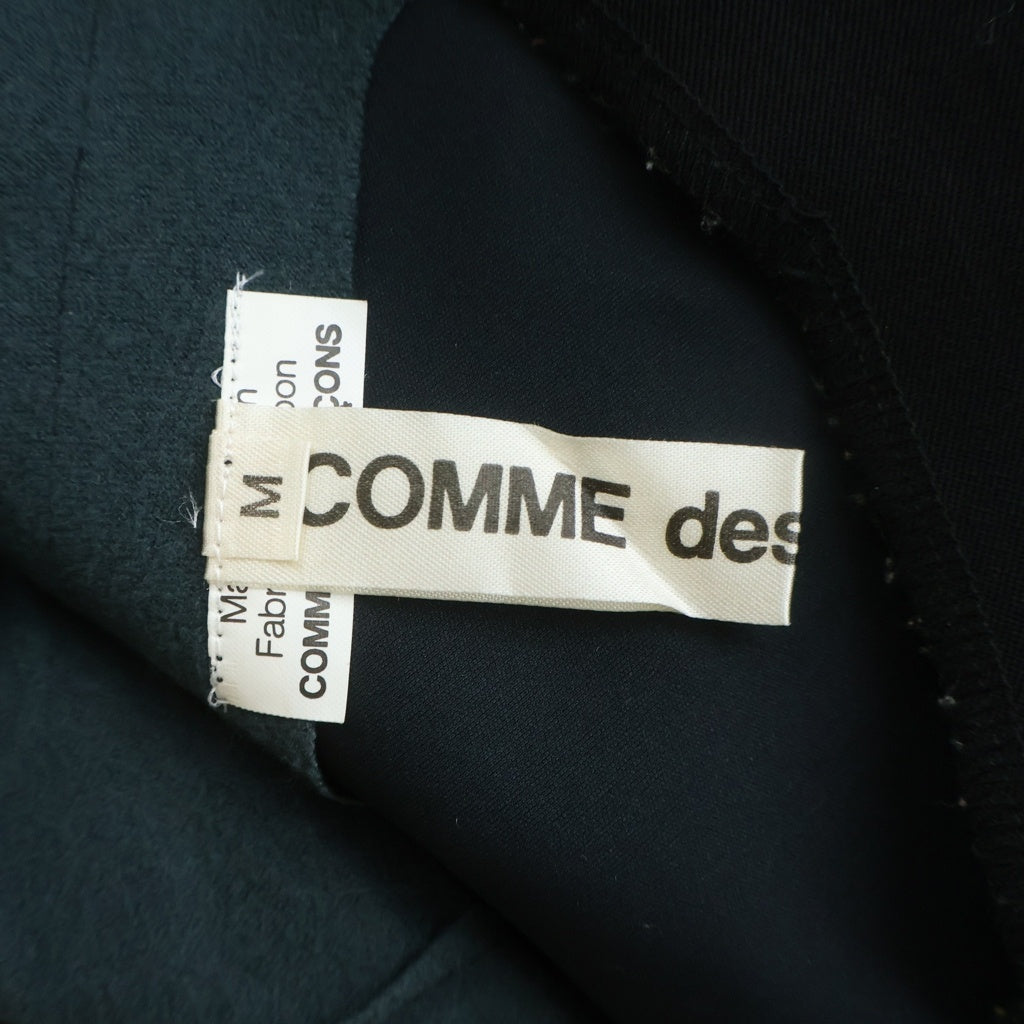 COMME des GARCONS(コムデギャルソン) 19SS 裁切加工デザイン 変形 ノースリーブ ワンピース ブラック レディース GC-O021