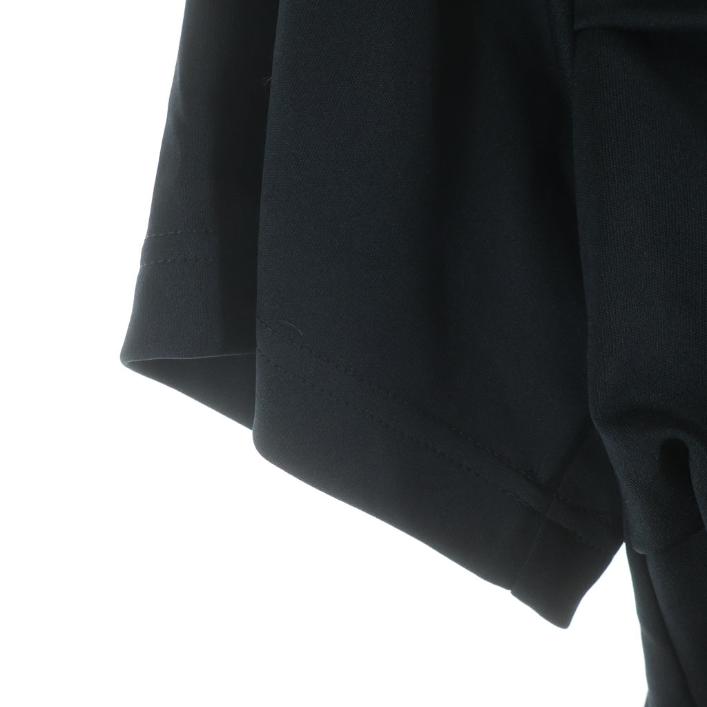 COMME des GARCONS(コムデギャルソン) 23AW フリンジ付き クルーネック 半袖Tシャツ カットソー ブラック レディース GM-T011