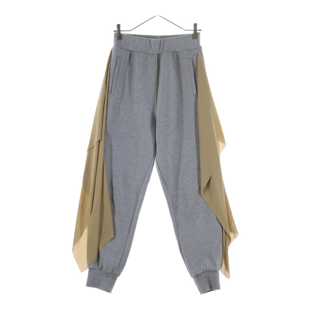 UNDERCOVER(アンダーカバー) 24AW サイド GCパーツ付 スウエットパンツ グレー/ベージュ UC2D1502 レディース
