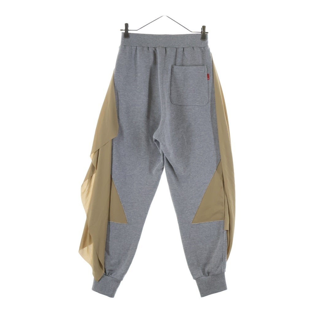 UNDERCOVER(アンダーカバー) 24AW サイド GCパーツ付 スウエットパンツ グレー/ベージュ UC2D1502 レディース