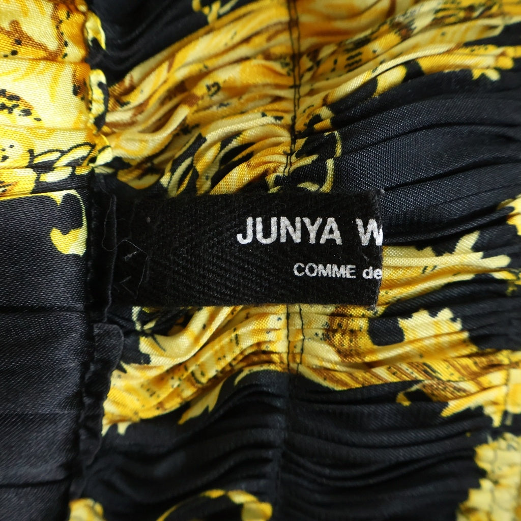 JUNYA WATANABE COMME des GARCONS(ジュンヤワタナベ コムデギャルソン) xVERSACE ヴェルサーチ バロックプリントドッキング パンツ マルチ JH-P005 レディース