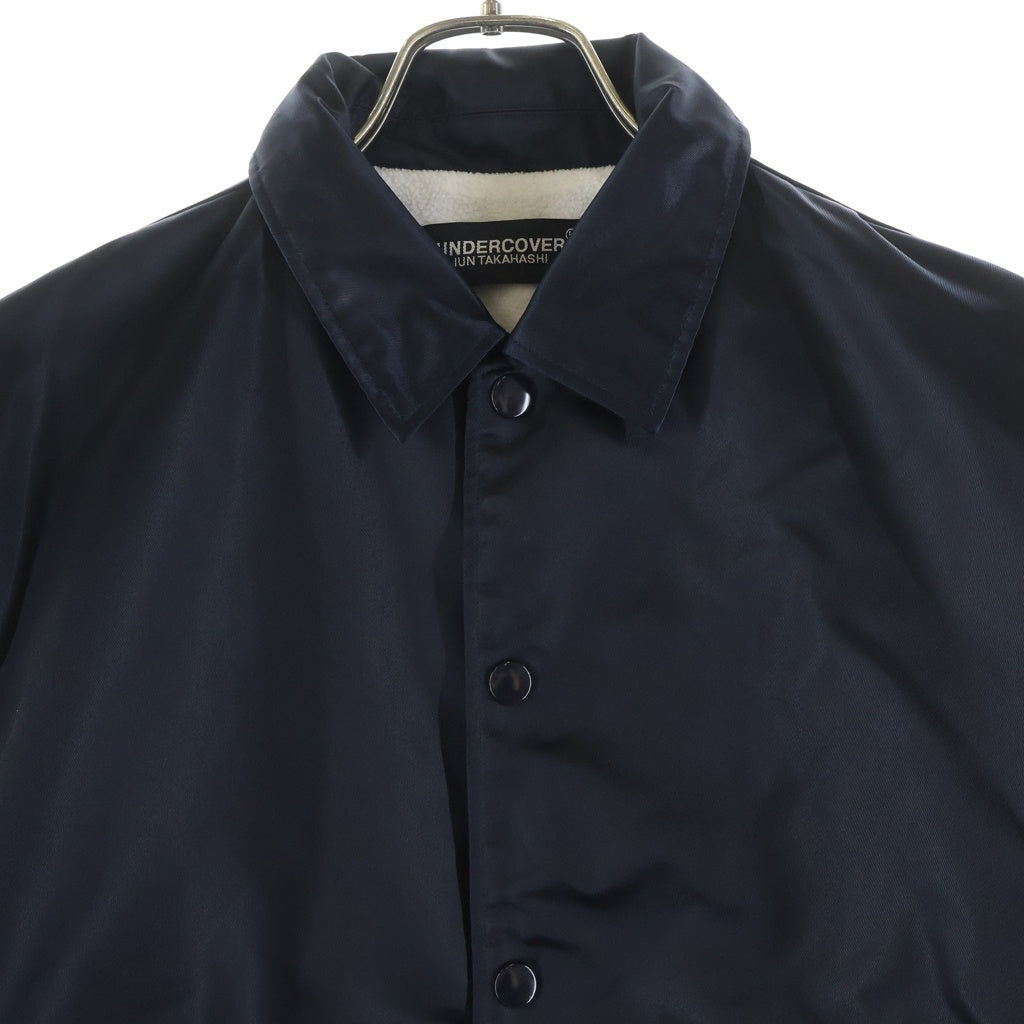 UNDERCOVER(アンダーカバー) 20AW 袖ボア コーチジャケット ブラック UCZ1205-2 レディース