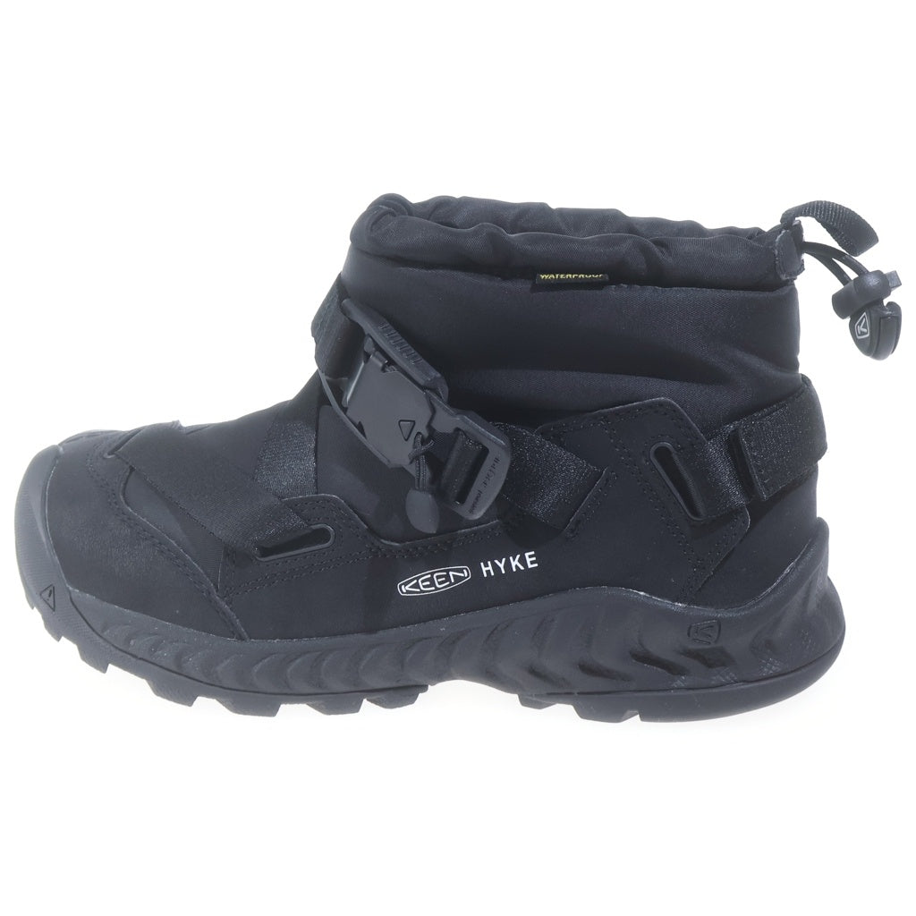 KEEN(キーン) ×HYKE WMNS HOODZERRA NXIS WP ×ハイク ウィメンズ フッドゼラ ネクシス ウォータープルーフ ブーツ ブラック 1027979 レディース
