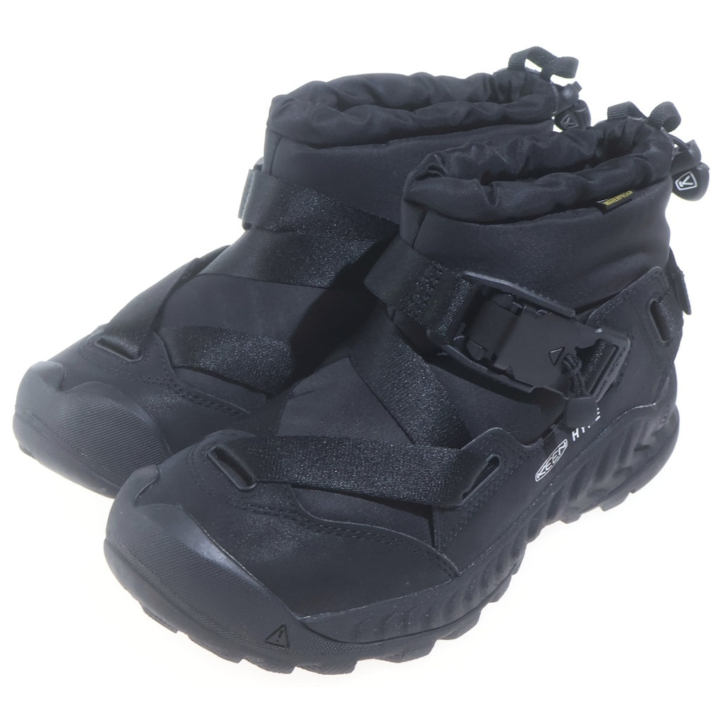 KEEN(キーン) ×HYKE WMNS HOODZERRA NXIS WP ×ハイク ウィメンズ フッドゼラ ネクシス ウォータープルーフ ブーツ ブラック 1027979 レディース